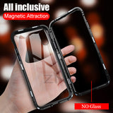 Capa 360º Metal Magnética Single/Double Glass - iPhone