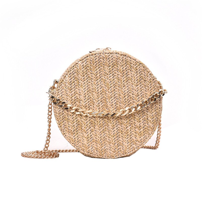 Bolsa Feminina Em Palha Eclipse