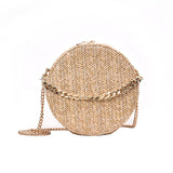 Bolsa Feminina Em Palha Eclipse
