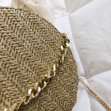 Bolsa Feminina Em Palha Eclipse