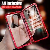Capa 360º Metal Magnética Single/Double Glass - iPhone