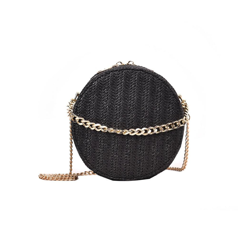 Bolsa Feminina Em Palha Eclipse