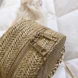 Bolsa Feminina Em Palha Eclipse