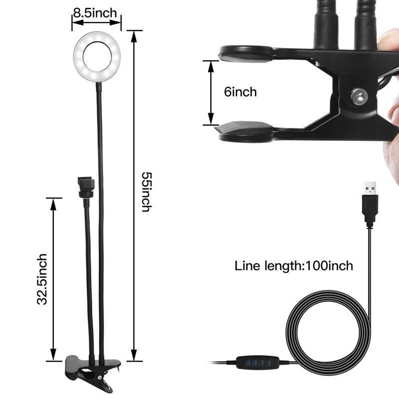 Iluminador De Led Para Selfie