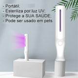 Lampada portátil ULTRAVIOLETA, para esterilização de superfícies e animais de estimação.
